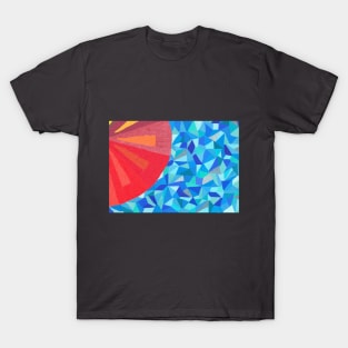 Deconstructed Sky and Sun II T-Shirt